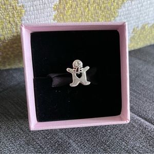 Pandora Gingerbread Man charm